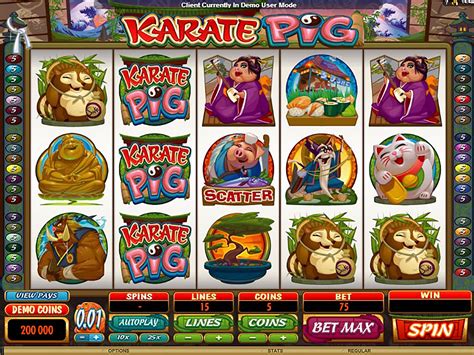 Karate Pig Slot Review .